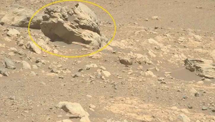 মঙ্গলের মাটিতে রহস্যময় পাথর, ব্যাখ্যা খুঁজছেন বিজ্ঞানীরা